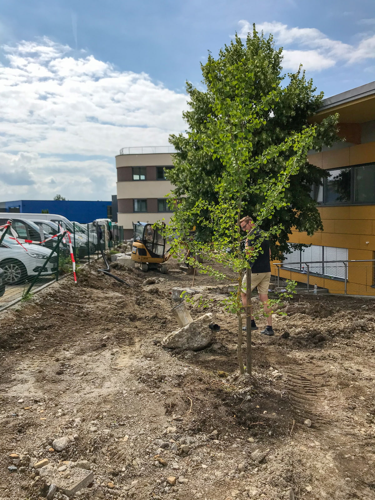 Projektablauf, Baufortschritt, Gartendesign