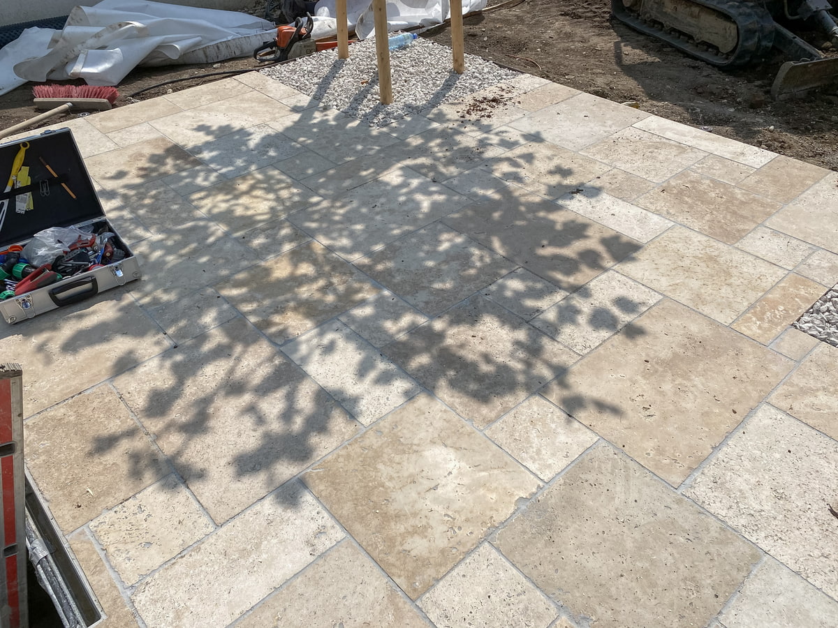 Projektablauf, Baufortschritt, Gartendesign