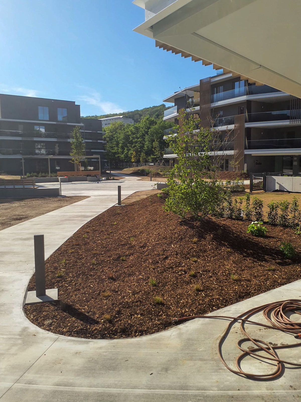 Projektablauf, Baufortschritt, Gartendesign
