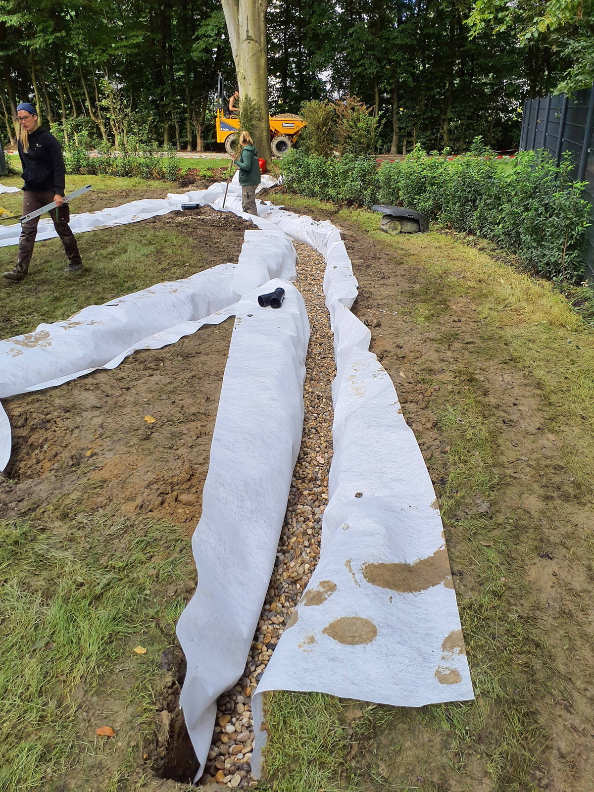 Projektablauf, Baufortschritt, Gartendesign