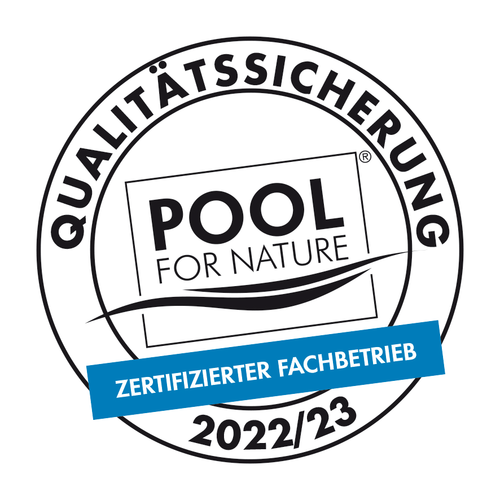 Zertifizierter Fachbetrieb von Pool for Nature
