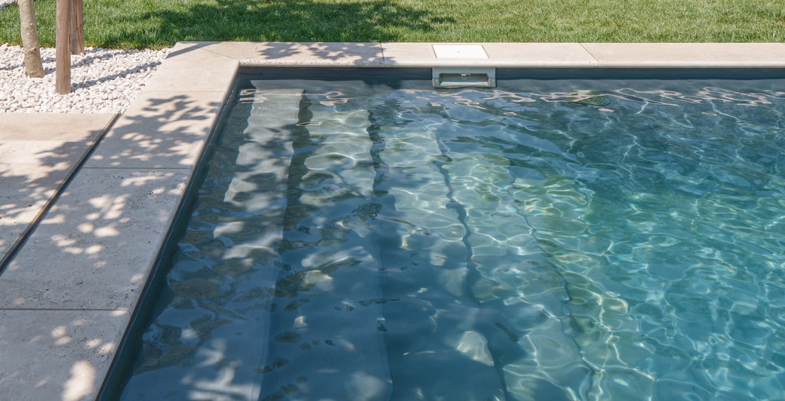 Naturpool Naturpool, Pool, Wasser, Gartendesign, Eingang