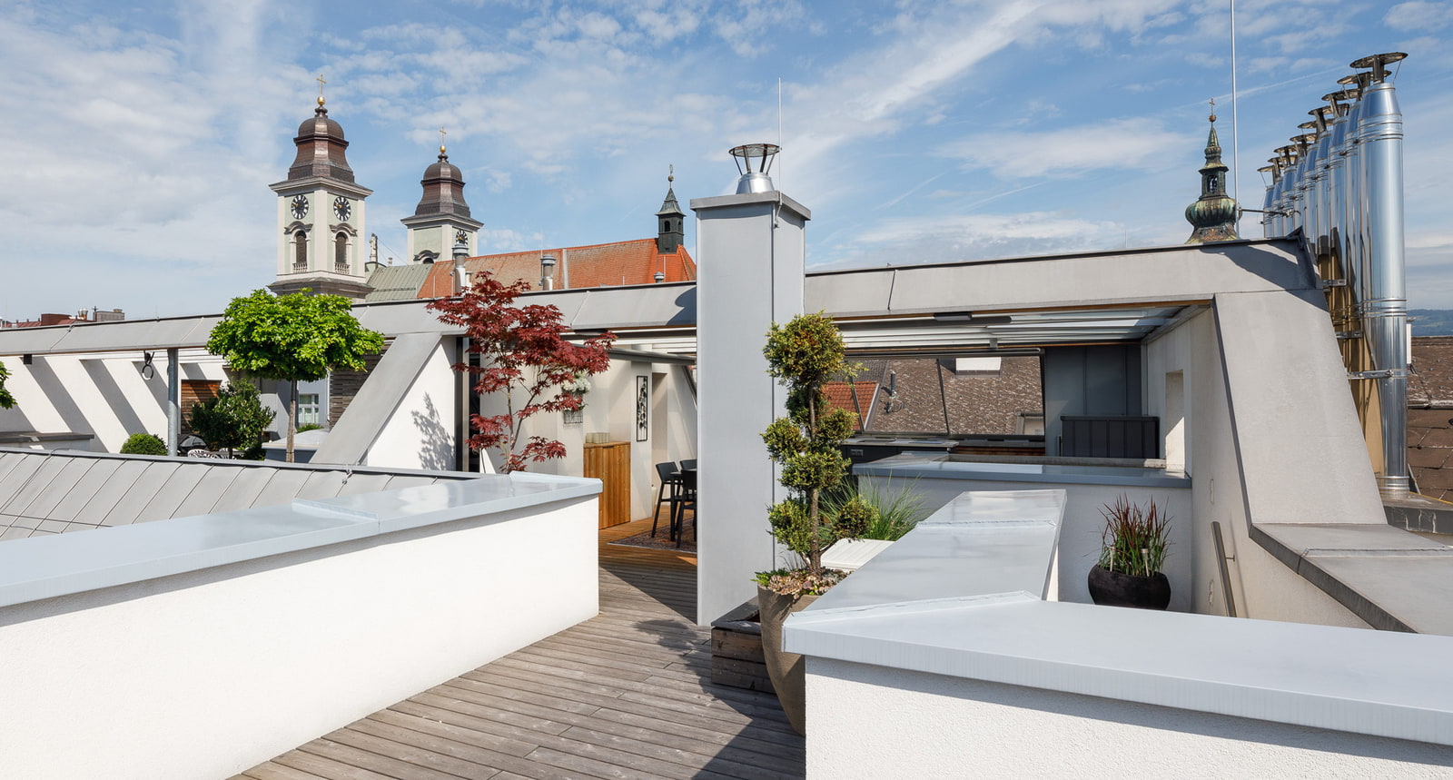 Dachterrasse gestalten 🌳 darauf sollten Sie achten